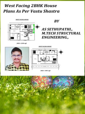 cover image of West Facing 2BHK House Plans As Per Vastu Shastra